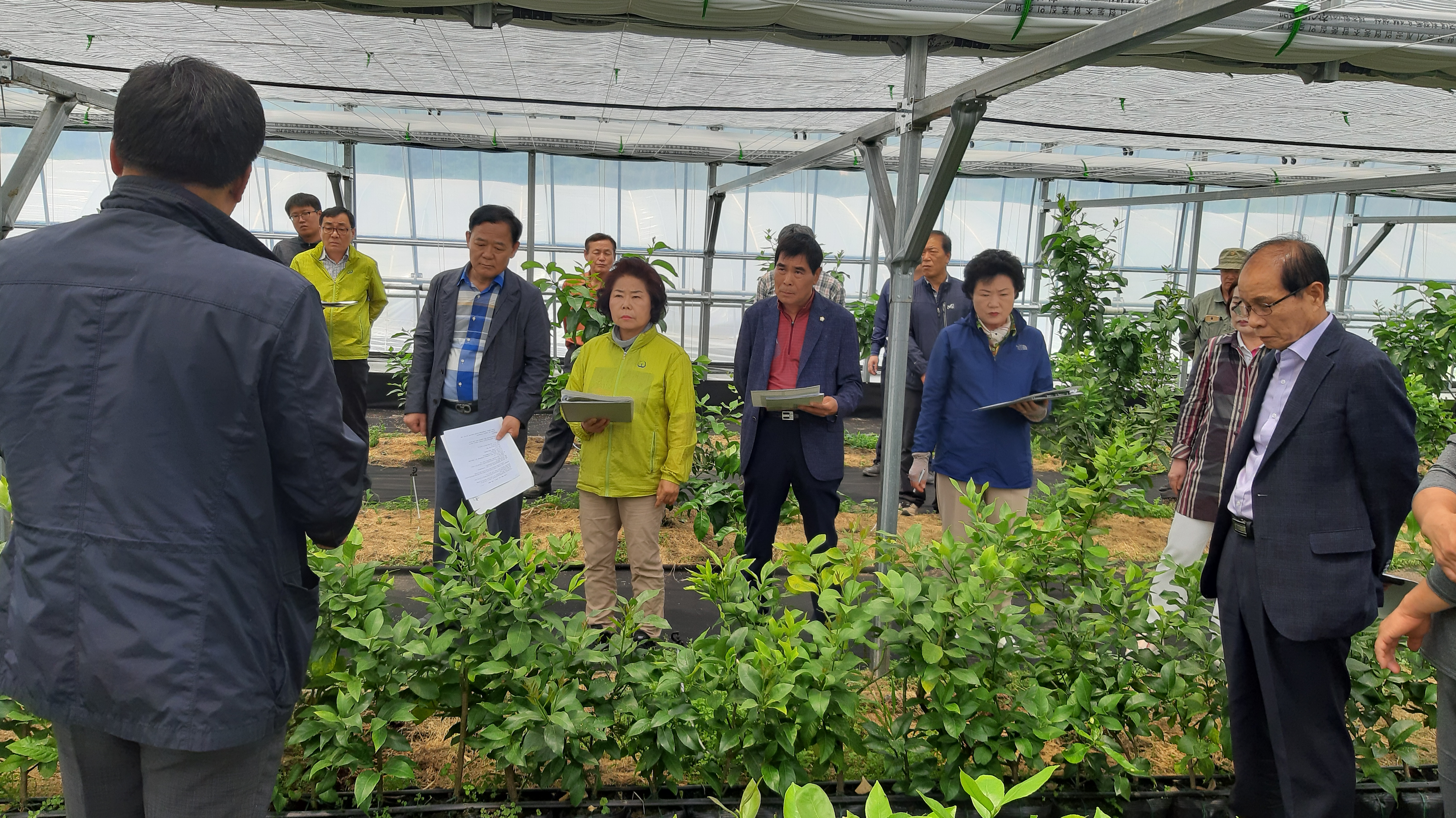 산청군의회 2019년 주요사업장 현장답사