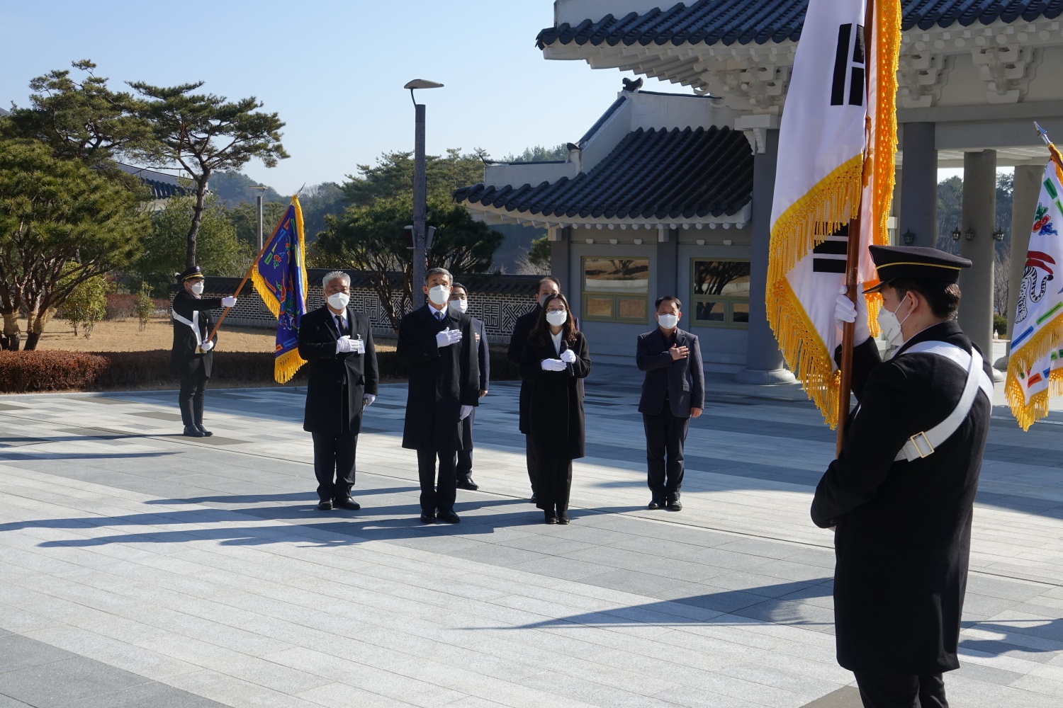 2022년 신년 산청호국원 참배