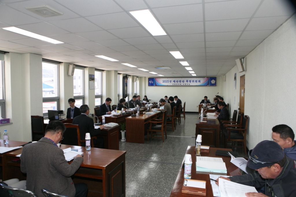 2015년 예산결산 특별위원회 활동