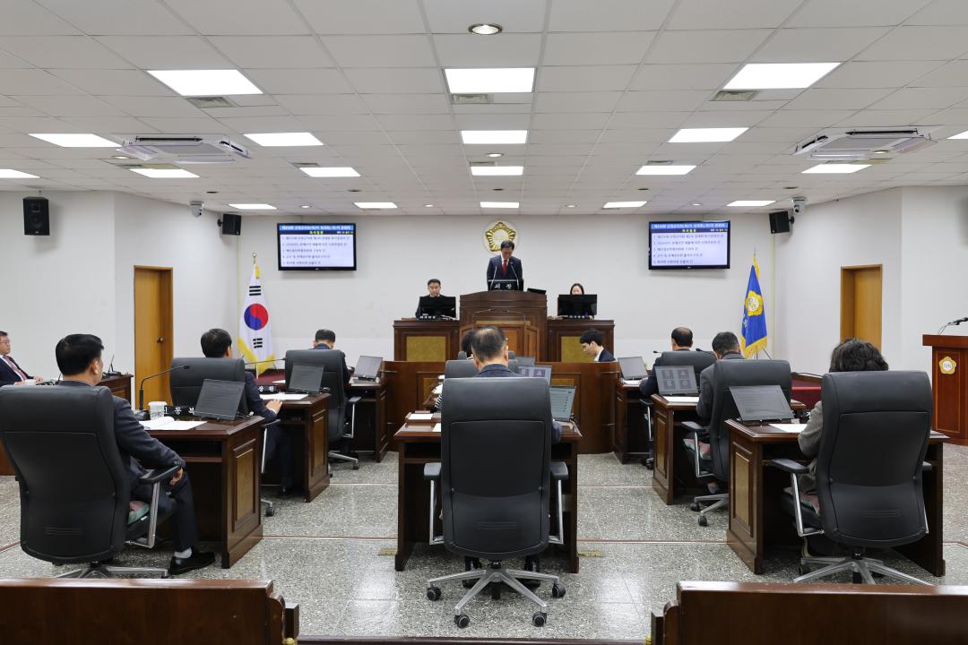 제310회 제2차 정례회 제1차 본회의